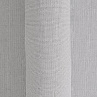 Vliestapete in Hellgrau mit feiner Leinenstruktur (399891)