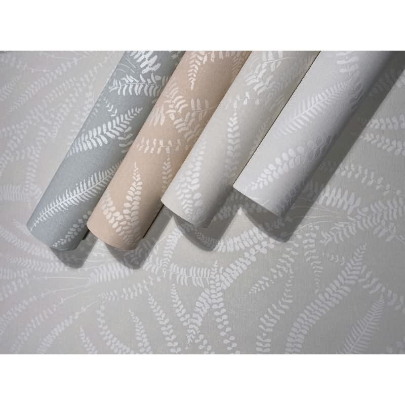 Vliestapete Blätter, Ranken Floral Natur in Beige für Wohnzimmer, Schlafzimmer, Büro (82504)