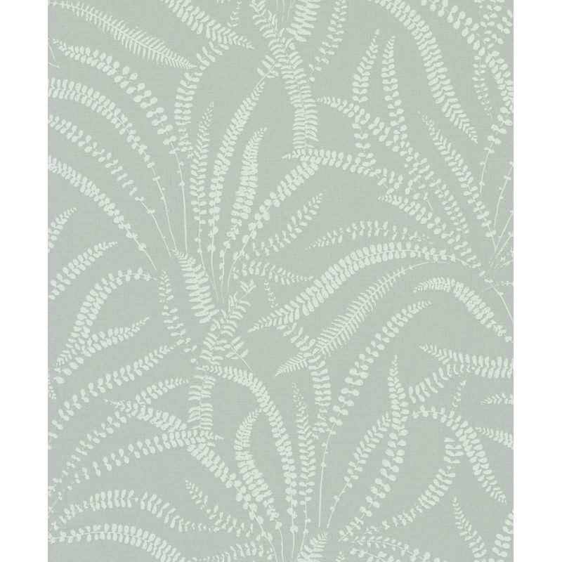 Vliestapete Blätter, Ranken Floral Natur in Grün für Wohnzimmer, Schlafzimmer, Büro (82505)