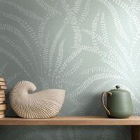 Vliestapete Bl&auml;tter, Ranken Floral Natur in...