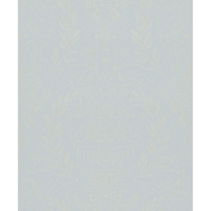 Vliestapete Ornament Floral Natur in Grau für Wohnzimmer, Schlafzimmer, Büro (82509)