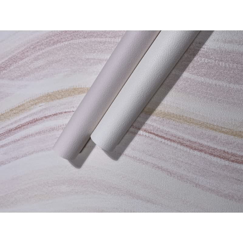 Vliestapete Wellen, Streifen Grafisch Modern matt in Weiß für Wohnzimmer, Schlafzimmer, Küche (82552)