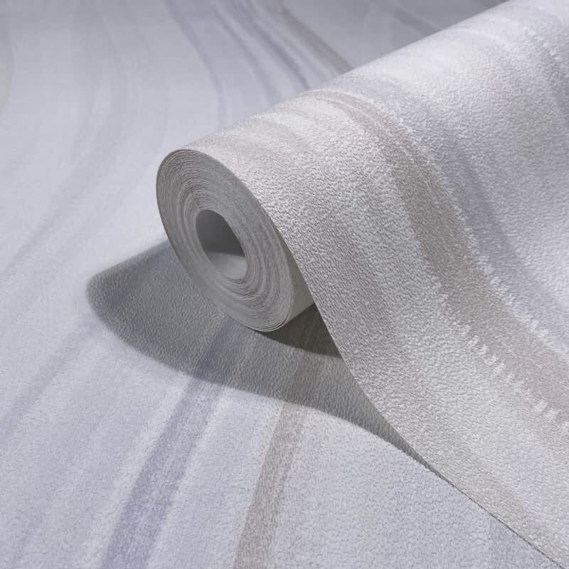 Vliestapete Wellen, Streifen Grafisch Modern matt in Weiß für Wohnzimmer, Schlafzimmer, Küche (82554)