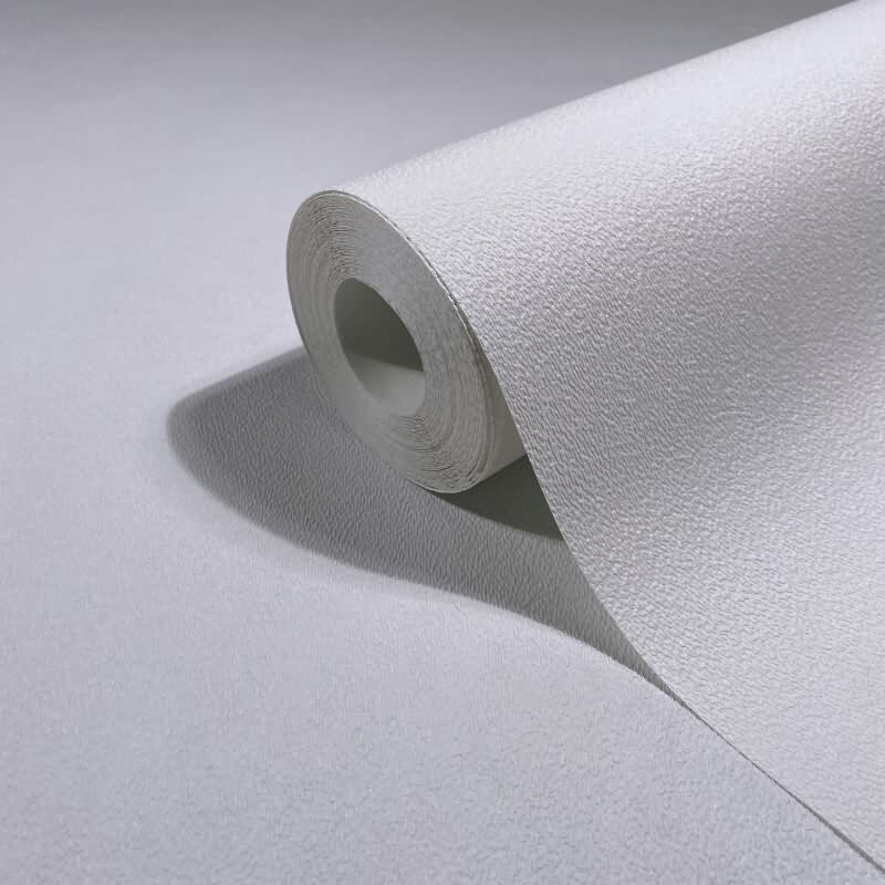 Vliestapete Strukturiert Uni Modern matt in Grau für Wohnzimmer, Schlafzimmer, Küche, Büro (82556)