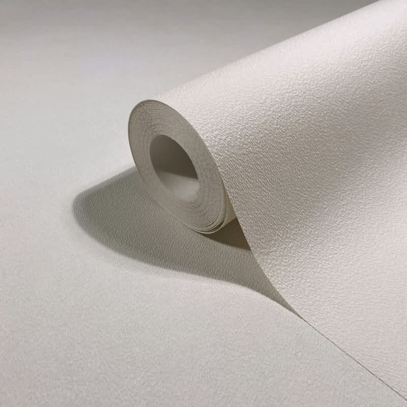 Vliestapete Strukturiert Uni Modern matt in Beige für Wohnzimmer, Schlafzimmer, Küche, Büro (82558)