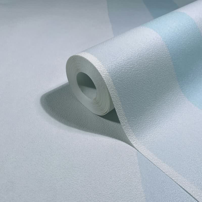 Vliestapete Streifen Streifen Klassisch matt in Blau für Wohnzimmer, Schlafzimmer, Küche (82562)