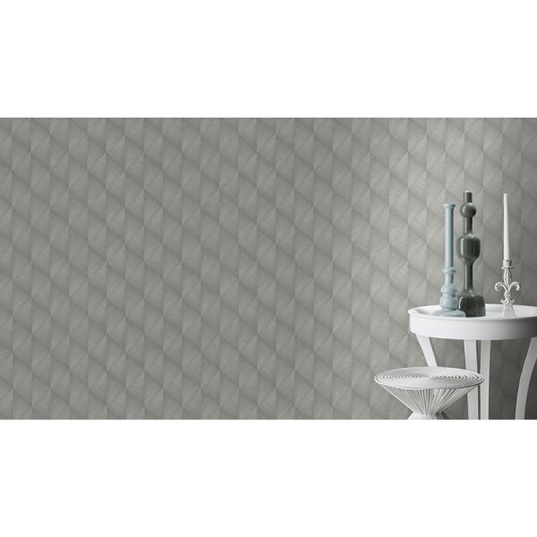 Tapete Grau, Silber Rasch Vliestapete (687903)