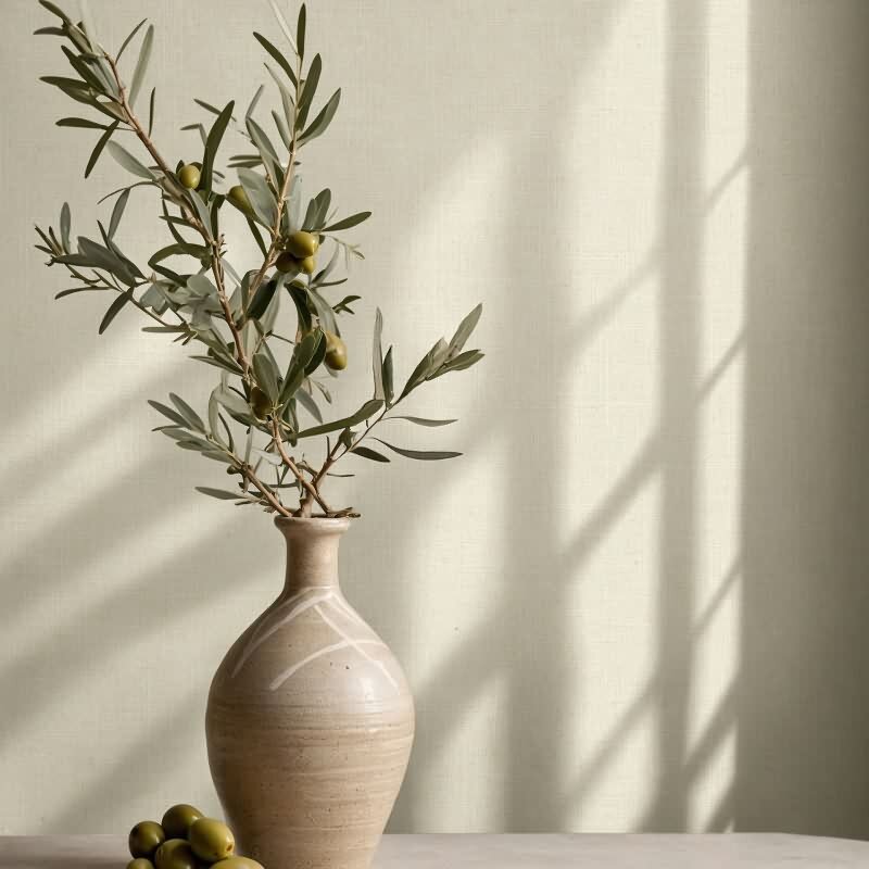 Vliestapete Textil, Struktur Uni Modern matt in Beige für Wohnzimmer, Schlafzimmer, Büro (35746)