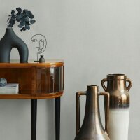 Vliestapete Textil, Struktur Uni Modern matt in Beige...