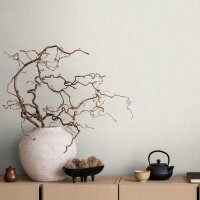 Vliestapete Textil, Struktur Uni Modern matt in Braun...