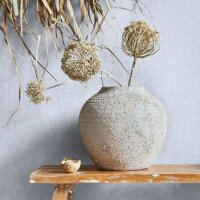 Vliestapete Textil, Struktur Uni Modern matt in Blau...