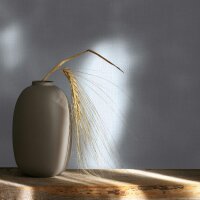 Vliestapete Textil, Struktur Uni Modern matt in Grau...