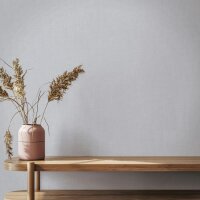 Vliestapete Textil, Struktur Uni Modern matt in Grau...