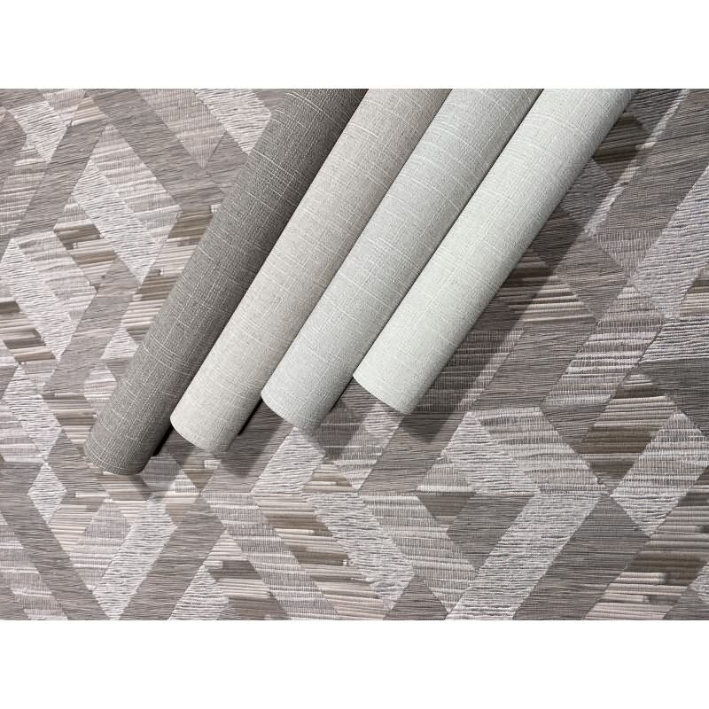 Vliestapete Textil, Struktur Uni Modern matt in Braun für Wohnzimmer, Schlafzimmer, Büro (35760)