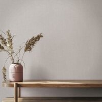 Vliestapete Textil, Struktur Uni Modern matt in Braun...