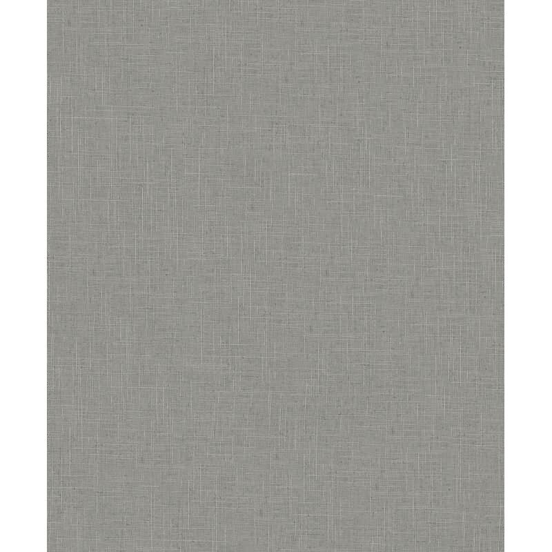 Vliestapete Textil, Struktur Uni Modern matt in Grau für Wohnzimmer, Schlafzimmer, Büro (35768)