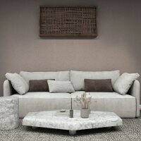 Vliestapete Textil, Struktur Uni Modern matt in Braun...