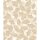 Vliestapete 3D, Blätter Floral Natur matt in Beige für Wohnzimmer, Schlafzimmer, Büro (35784)