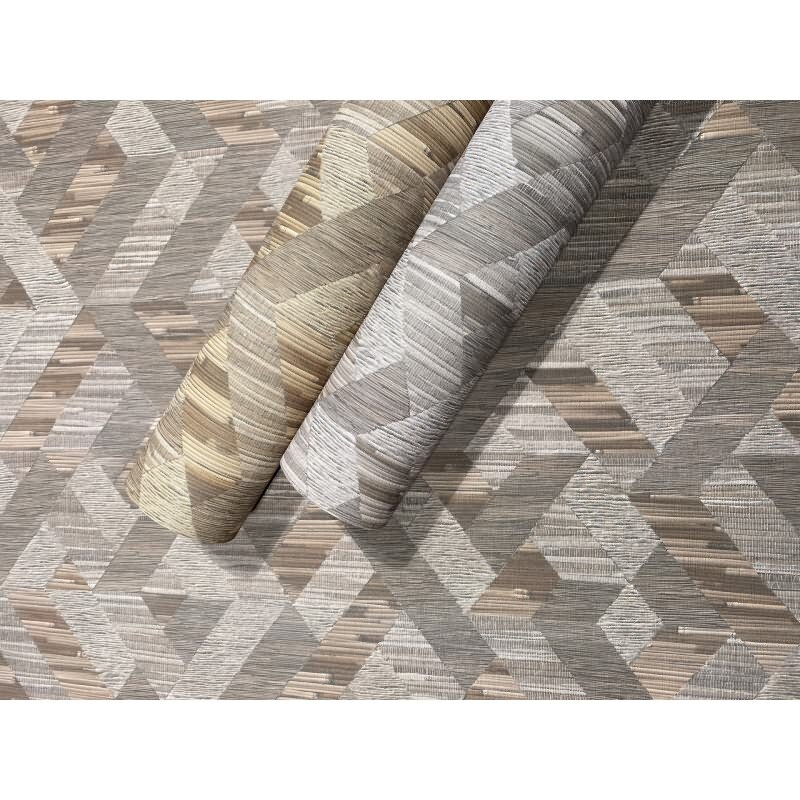 Vliestapete 3D-Optik Holzoptik Landhaus matt in Braun für Wohnzimmer, Schlafzimmer, Büro (35789)