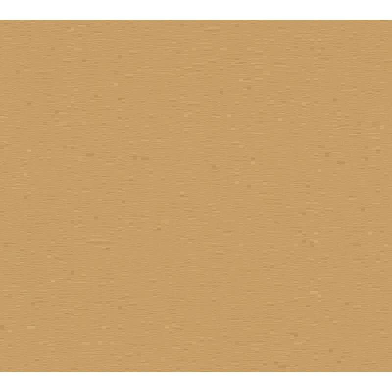 Vliestapete Braun Gelb – Einfarbig & Matt AS Creation (395771)