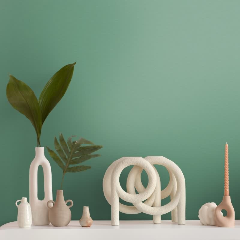 Vliestapete Grün – Einfarbig & Matt AS Creation (395801)