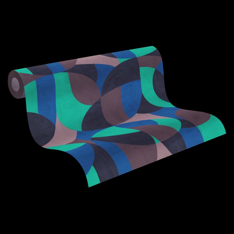 Vliestapete Grafik Rot Grau – Modern & Matt AS Creation (399323)