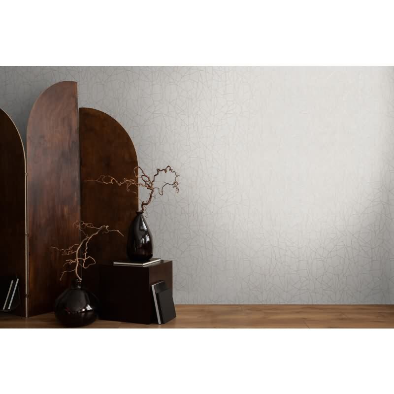 Vliestapete Grafik Grau Weiß – Modern & Glänzend AS Creation (399341)