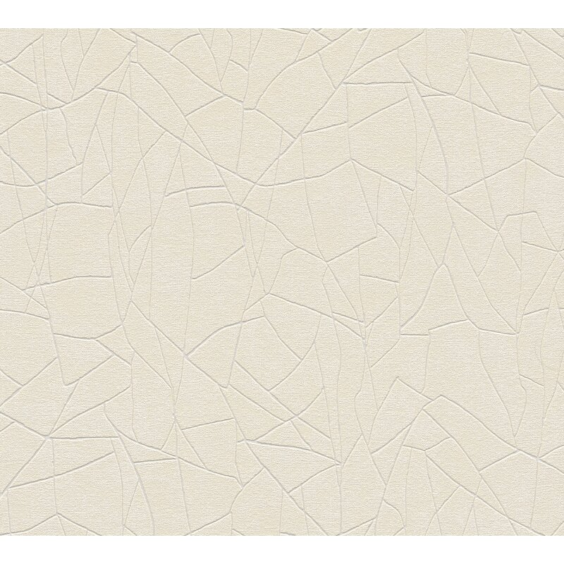 Vliestapete Grafik Beige Creme – Matt & Strukturiert AS Creation (399342)