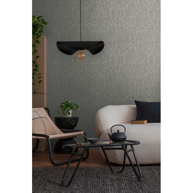 Vliestapete Grafik Grau – Modern & Strukturiert AS Creation (399343)