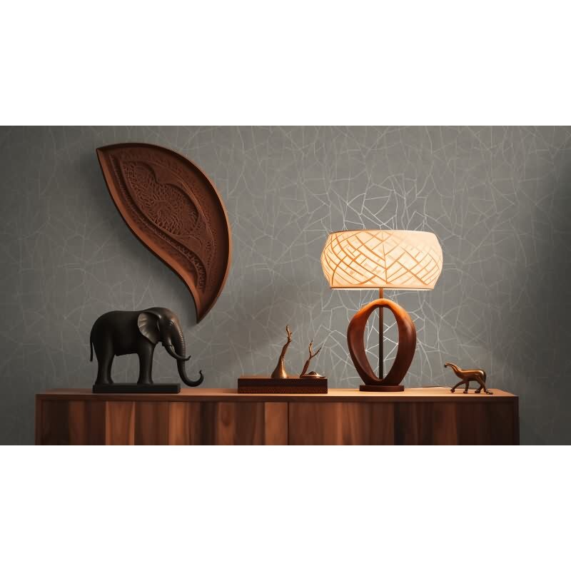 Vliestapete Grafik Grau – Modern & Strukturiert AS Creation (399343)