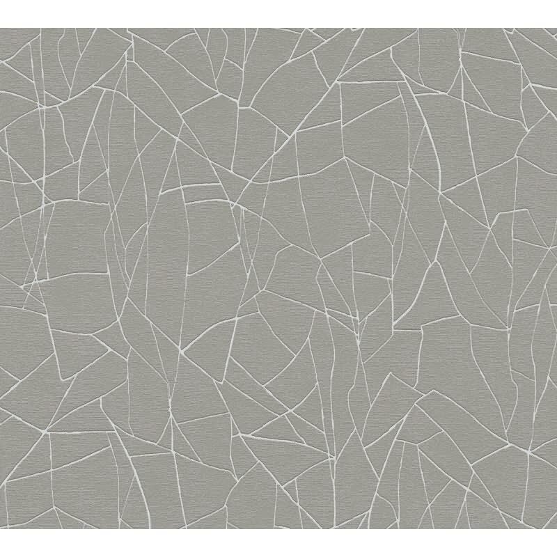 Vliestapete Grafik Grau – Modern & Strukturiert AS Creation (399343)