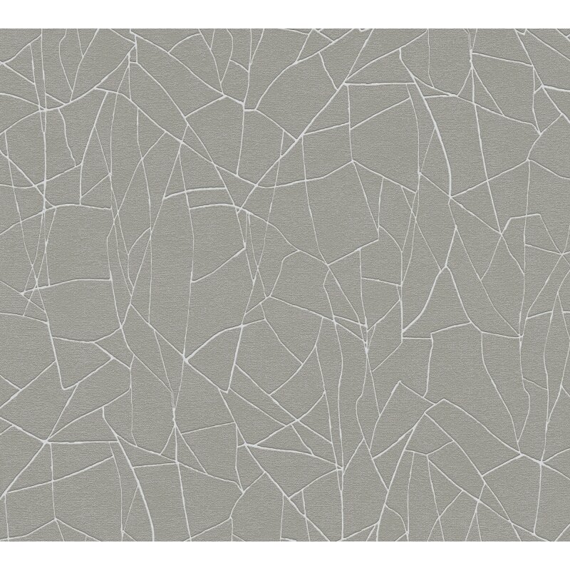 Vliestapete Grafik Grau – Modern & Strukturiert AS Creation (399343)
