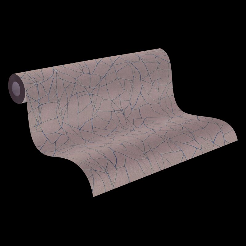 Vliestapete Grafik Schwarz Metallic – Elegant & Modern AS Creation (399344)