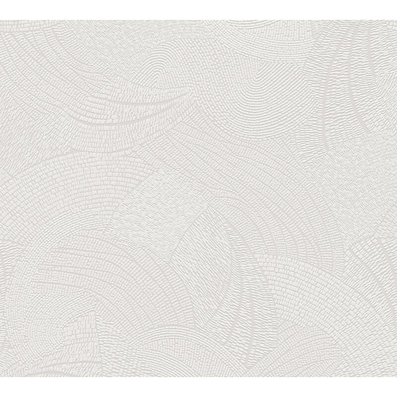 Vliestapete Struktur Grau Weiß – Elegant & Matt AS Creation (399351)