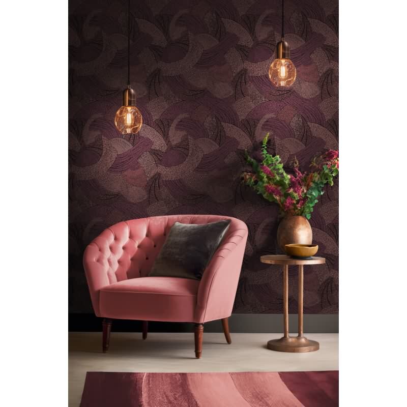 Vliestapete Struktur Rot – Modern & Ausdrucksstark AS Creation (399352)