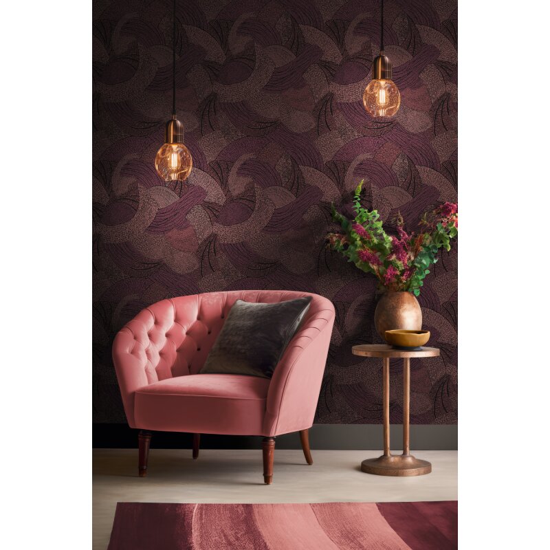 Vliestapete Struktur Rot – Modern & Ausdrucksstark AS Creation (399352)