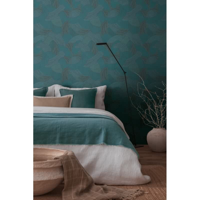 Vliestapete Struktur Blau Grün – Modern & Stilvoll AS Creation (399353)