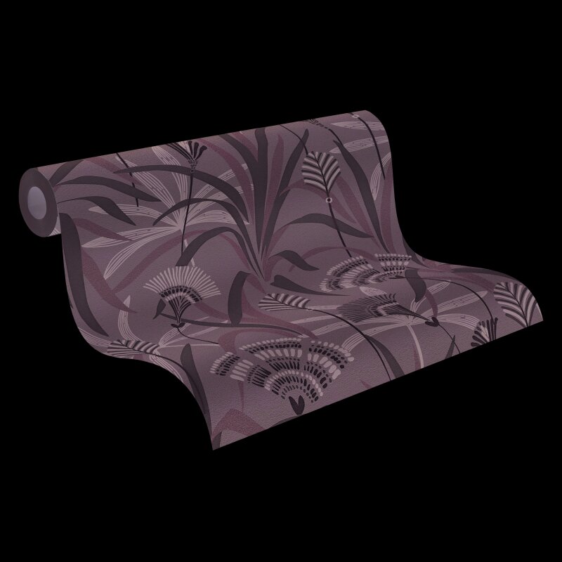 Vliestapete Blätter Grau Blau Grün – Natürlich & Modern AS Creation (399362)