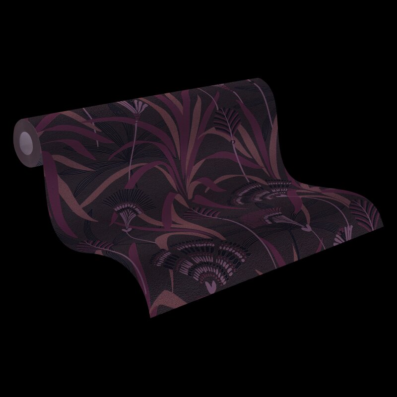 Vliestapete Blätter Grau Grün Blau – Sanft & Natürlich AS Creation (399363)