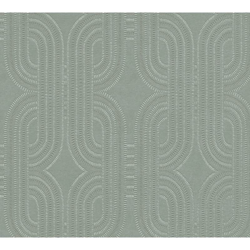 Vliestapete Grafik Blau Grün Braun – Elegant & Zeitlos AS Creation (399375)