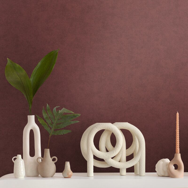 Vliestapete Uni Rot – Stilvoll & Ausdrucksstark AS Creation (399382)