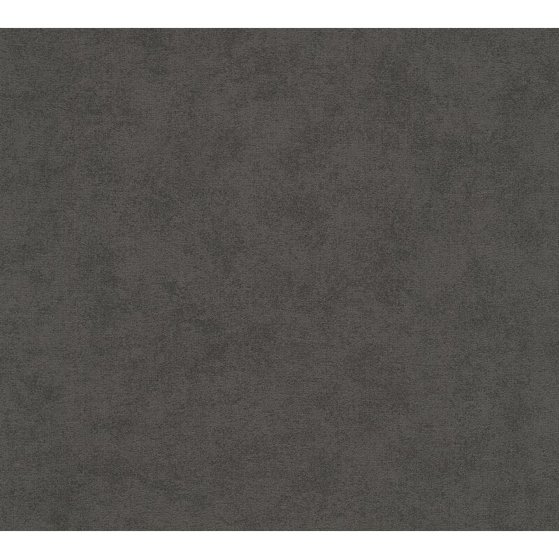 Vliestapete Uni Schwarz – Elegant & Zeitlos AS Creation (399384)