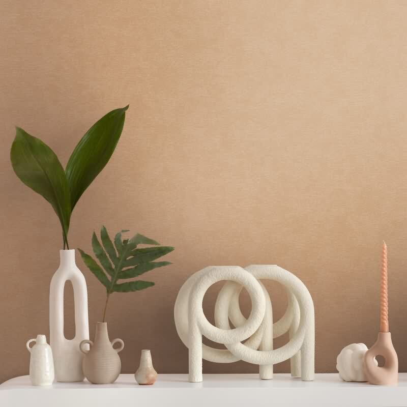 Vliestapete Uni Beige – Zeitlos & Natürlich AS Creation (399385)