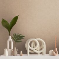 Vliestapete Uni Hellbeige &ndash; Elegant &amp;...