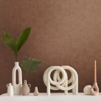 Vliestapete Uni Braun &ndash; Nat&uuml;rlich &amp;...