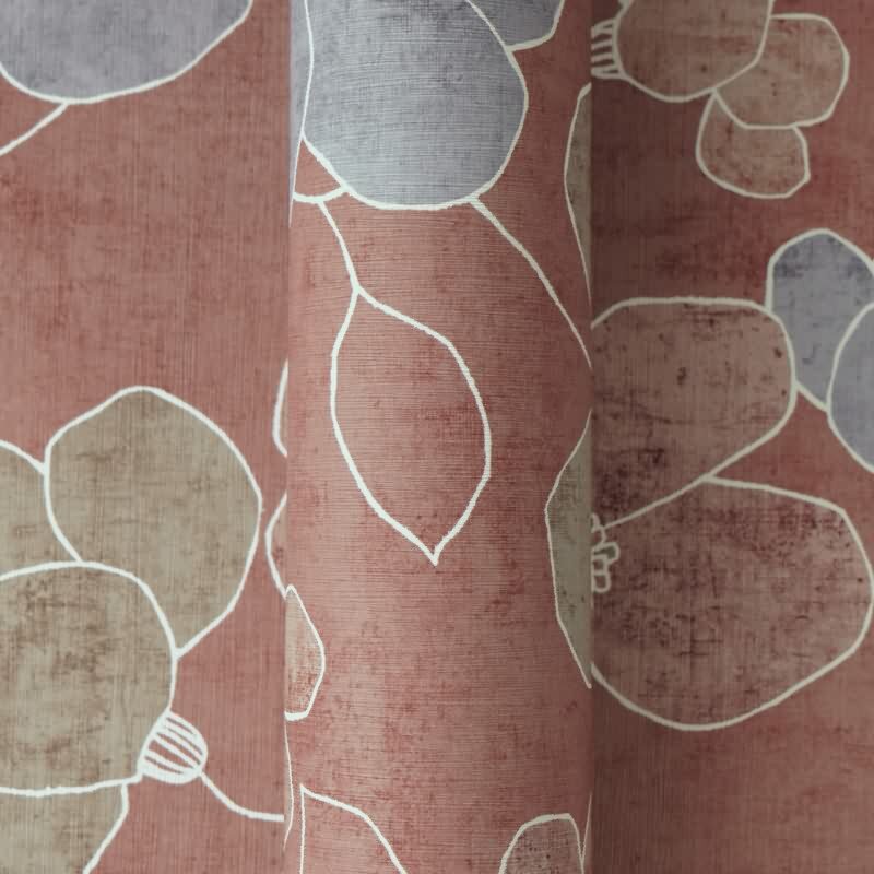 Vliestapete mit großen Blumen in Braun Blau Grün AS Creation (791471)