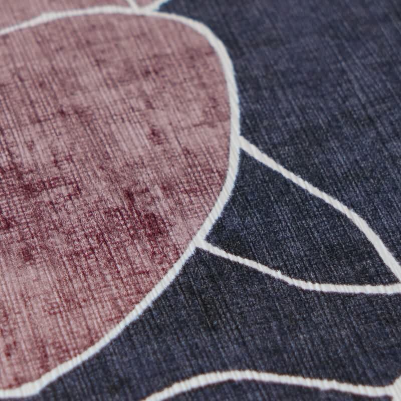 Vliestapete –dunkelblaue Blütentapete im skandinavischen Stil AS Creation (791474)