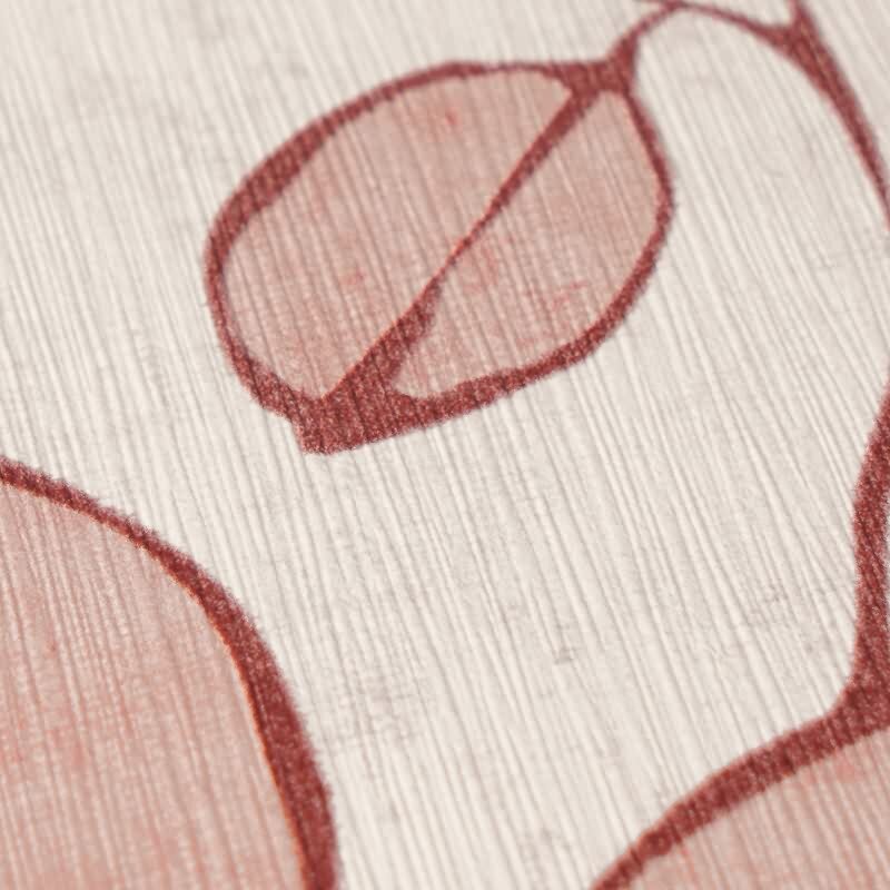 Vliestapete – Rosa Blätterranken auf hellem Hintergrund AS Creation (791482)