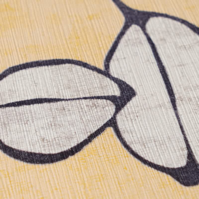 Vliestapete – Gelb & Blau, skandinavisches Blätterdesign AS Creation (791483)