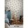 Vliestapete Blau/Beige mit modernem floralen Design AS Creation (791511)